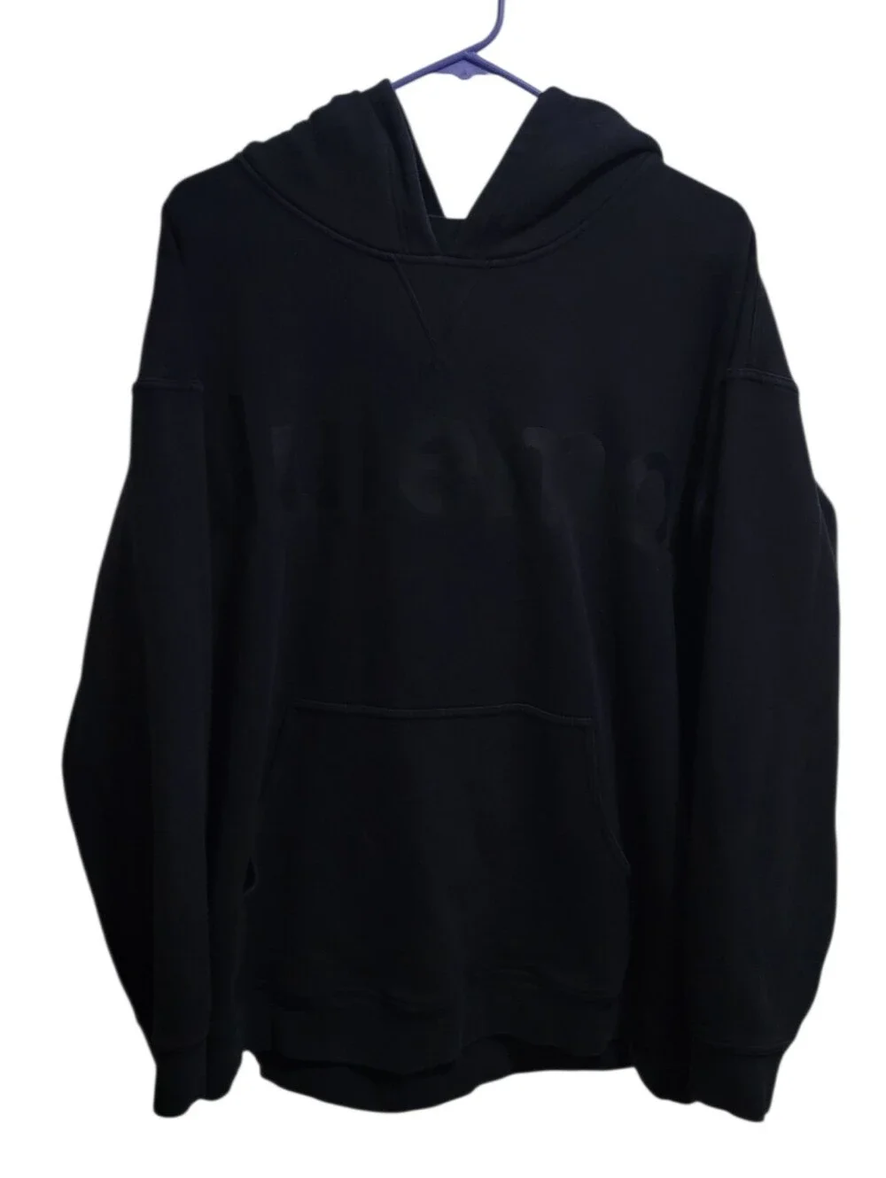Lululemon All Yours Black Hooded Sweatshirt